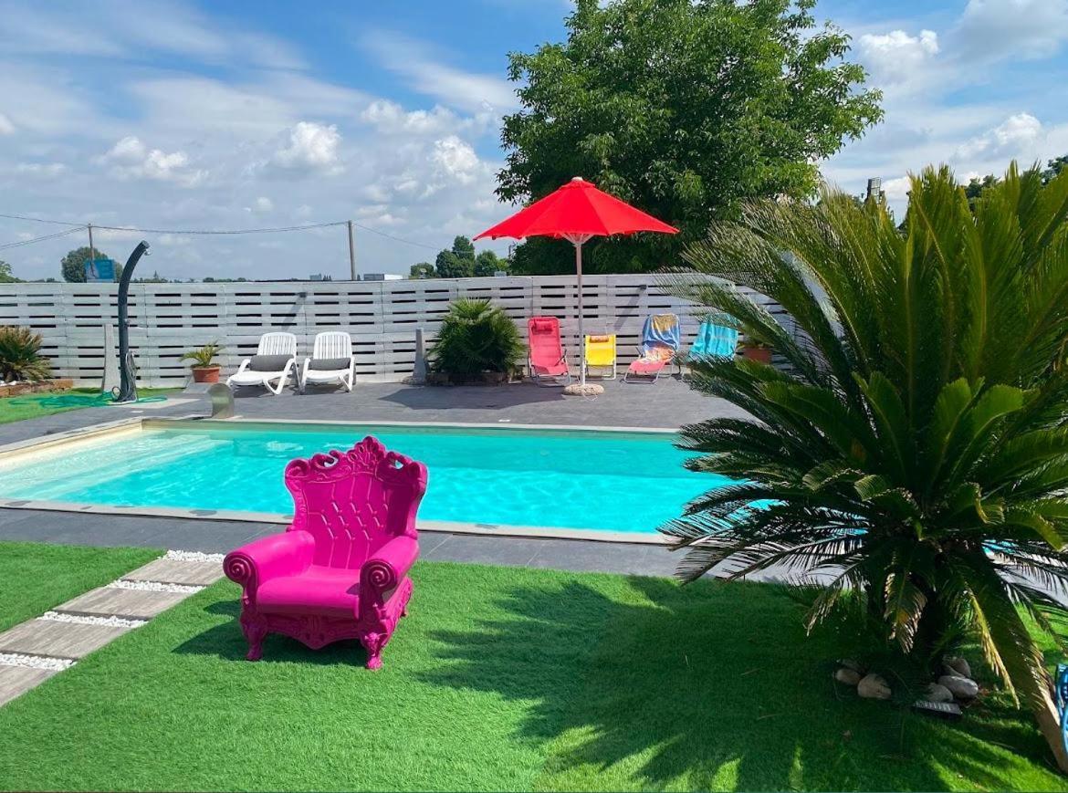 B&B Le Palme Castel Maggiore Bagian luar foto